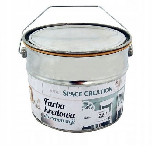 Space Creation kredna barva za pohištvo, 2,5 l, polsjajna