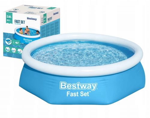 Bestway okrogel ekspanzijski bazen 244 x 244 cm