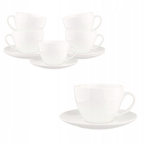 Altom Design Bella Ecru porcelanasta skodelica 200 ml 6 kos.