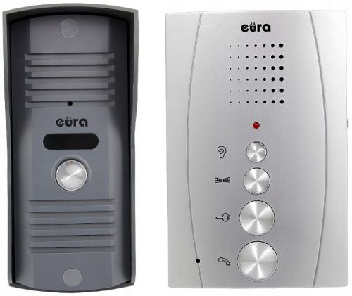  Eura-Tech INTERPHONE EURA ADP-13A3 INVITO prostoročno, prostoročno, srebrn