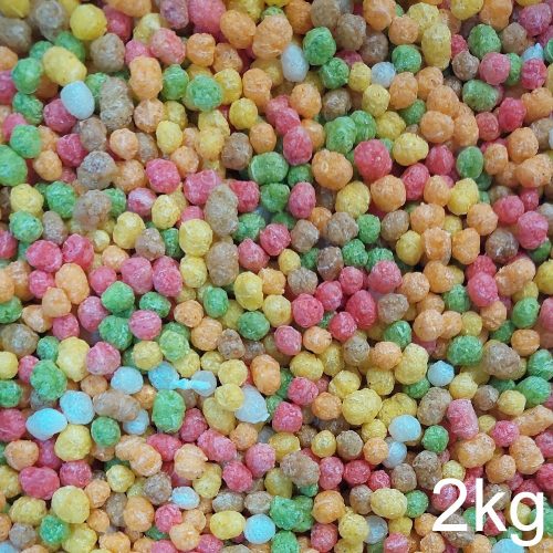  Hrana za izboljšanje barve Koi color granule 2kg