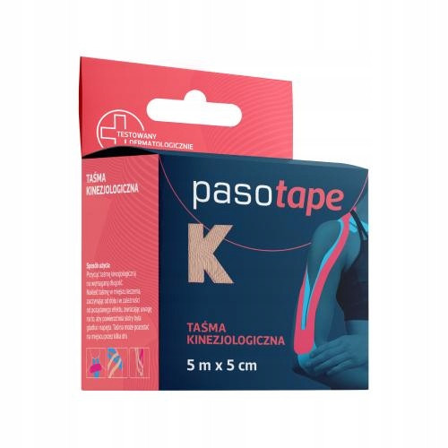  PASOTAPE kineziološki trak 5mx5cm črn