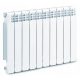  Diamantni aluminijasti radiator 1526 W bel 800 x 578 x 95 mm - stranski priključek