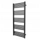 Vodni kopalniški radiator Goodhome 438 W 450 x 1050 mm črn