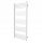 Vodni kopalniški radiator Goodhome 438 W 450 x 1050 mm bel