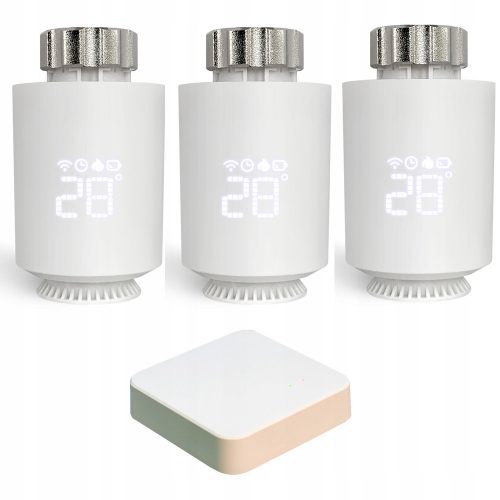 TUYA Zigbee 3X radiatorski termostat + prehod pesta