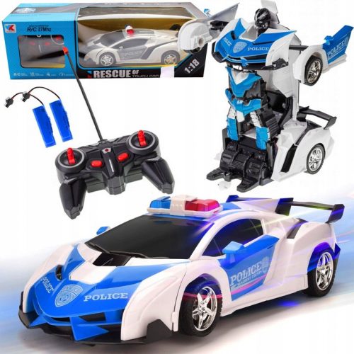  Auto Robot Transformers 2v1 R/C Rdeča