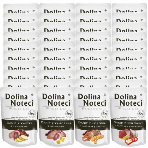  DOLINA NOTECI Hrana za pse Mix of Flavors 4x100g