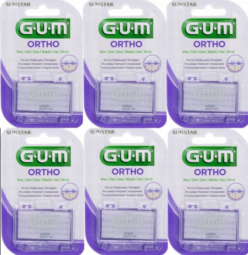  Gum Sunstar Orthodontic Wax Neutral - Za lajšanje nelagodja pri nošenju ortodontskega aparata