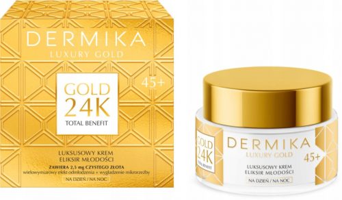  Dermika Gold 0 SPF večnamenska krema za obraz 50 ml