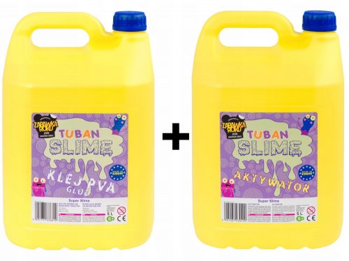  Aktivator lepila PVA Tuban Slime 5 l + tekoče lepilo Tuban 5000 ml