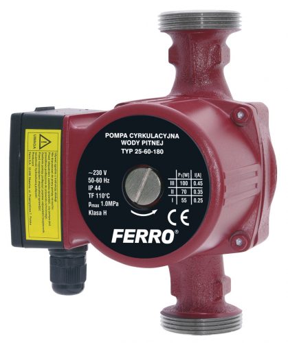 Obtočna črpalka Ferro 0202W 25-60 180