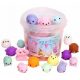  MOCHI SQUISHY FIDGET GNIOTKI POP IT GNIOTEK 24 kos