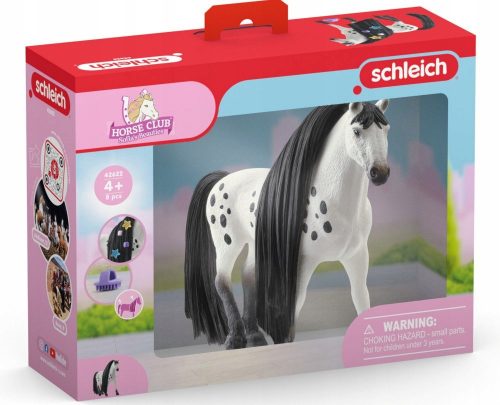  SCHLEICH SOFIAS KONJ ŽREBEC KNABSTRUPPER Z DLAKO