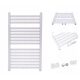 Vodni kopalniški radiator Vinolli 430 W 530 x 950 mm bel