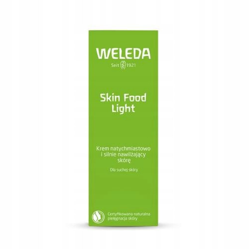  Weleda Skin Food Light 30 ml krema takoj in močno navlaži kožo