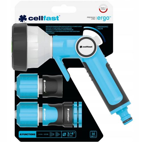  Cellfast Ergo Set 3/4 pištolski razpršilec