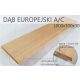 Stopnice evropski hrast select A/C 1000x300x30mm