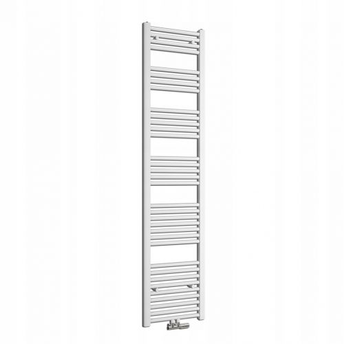  Vodni kopalniški radiator 618 W 400 x 1800 mm bel