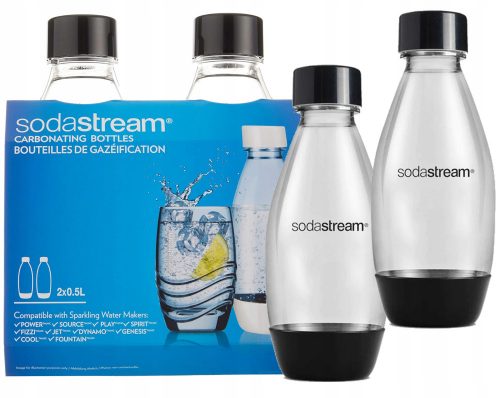  SET 2x FUSE STEKLENIČKA SodaStream 0,5L SATURATOR