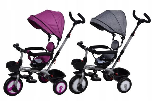  Vijolični tricikel Edilandia Baby Trike