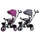  Vijolični tricikel Edilandia Baby Trike