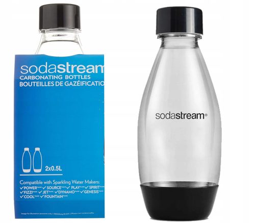  Elegantna ekološka steklenica Sodastream 0,5l