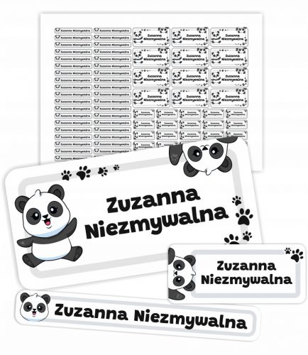  Imena nalepka za otroka SchoolStickers