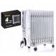 Bel oljni radiator Riwall 2500 W