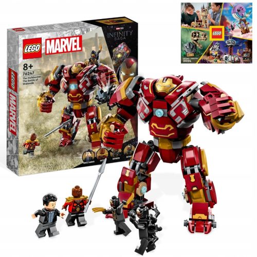  LEGO Super Heroes 76247 Hulkbuster: Bitka za Wakando + LEGO KATALOG 2024 NOVO