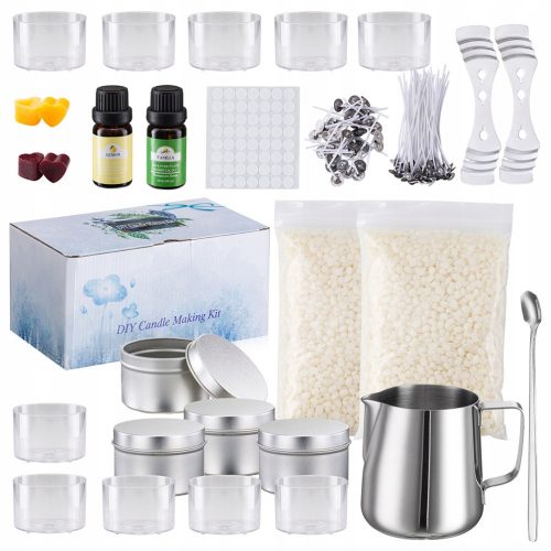 SET ZA IZDELAVO SVEČ CANDLE MAKING KIT CANDLE DIY SET