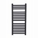 Vodni kopalniški radiator Vinolli 358 W 440 x 950 mm črn