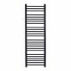 Vodni kopalniški radiator Vinolli 655 W 450 x 1350 mm črn