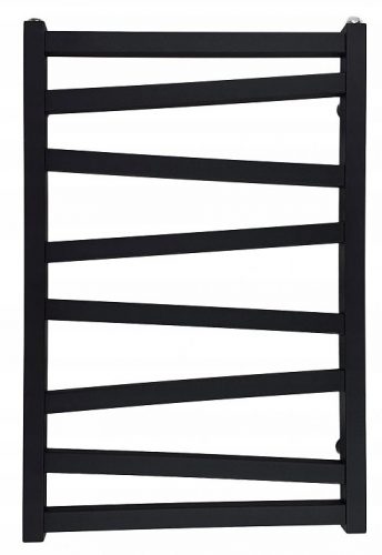 Vodni kopalniški radiator Vinolli 315 W 500 x 750 mm črn