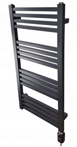  Električni kopalniški radiator Magnat 300 W 400 x 700 mm črn