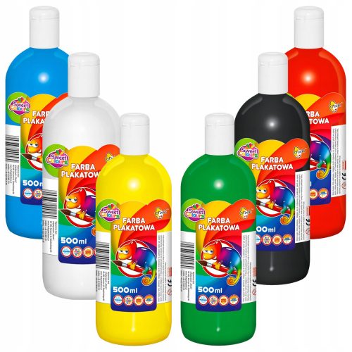  Otocki barve za plakate 6 kom x 500 ml