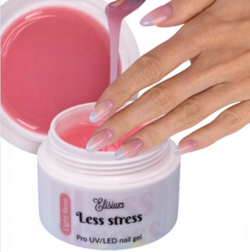  ELISIUM LESS STRESS BUILDE LIGHT ROSE GRADILNI GEL