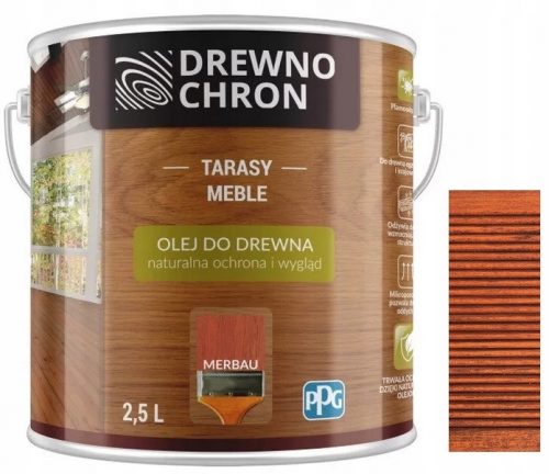  Olje za les Drewnochron Merbau 2,5 L