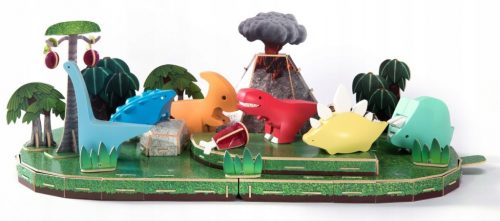  Figurice HalfToys Dinosaur World, 6 magnetnih kosov.