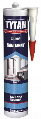  Tytan Professional sanitarni silikon 10041579 siv 280 ml