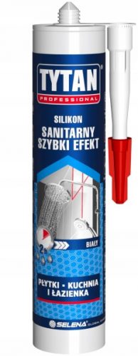  Tytan Professional Sanitarni silikon Quick Effect bel 280 ml