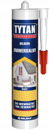  Tytan Professional univerzalni silikonski beli 280 ml