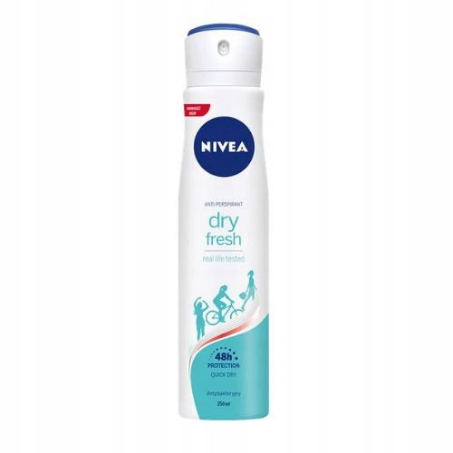  Nivea Dry Fresh dezodorant v spreju 250 ml