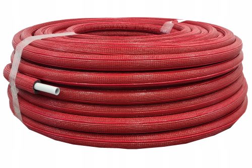 PEX CEV 16mm PEX/AL/PE RDEČ POKROV KROG 50m