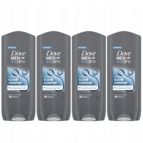  Dove Men+Care Clean Comfort gel 400 ml