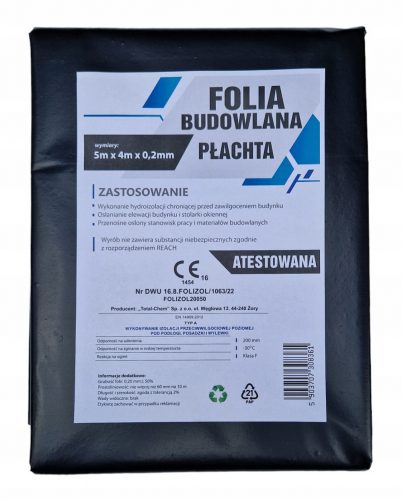 CPFolie izolacijska folija 5 x 4 x 0,2 mm 92 g/m²