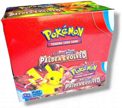  Pokemon karte PALDEA EVOLVED BOX 396 kart BIG HP