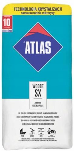  ATLAS Woder SX tesnilna malta 25kg