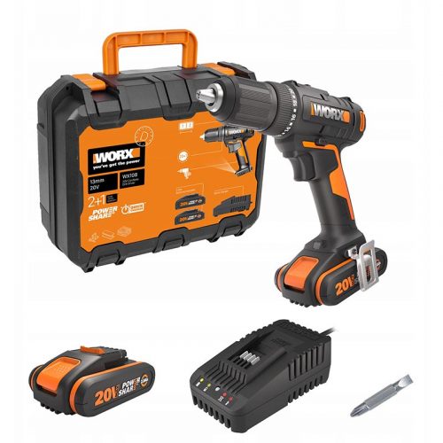  Worx izvijač, baterijsko napajanje 20 V WX108