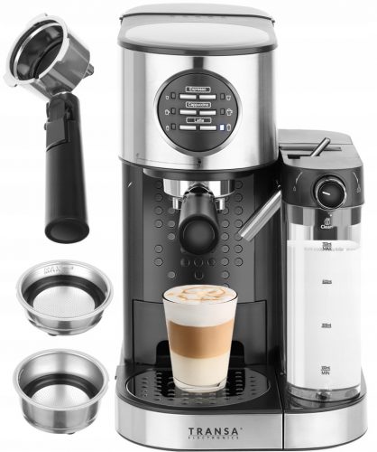  Transa Electronics MultiCoffee 1470 W črni espresso aparat